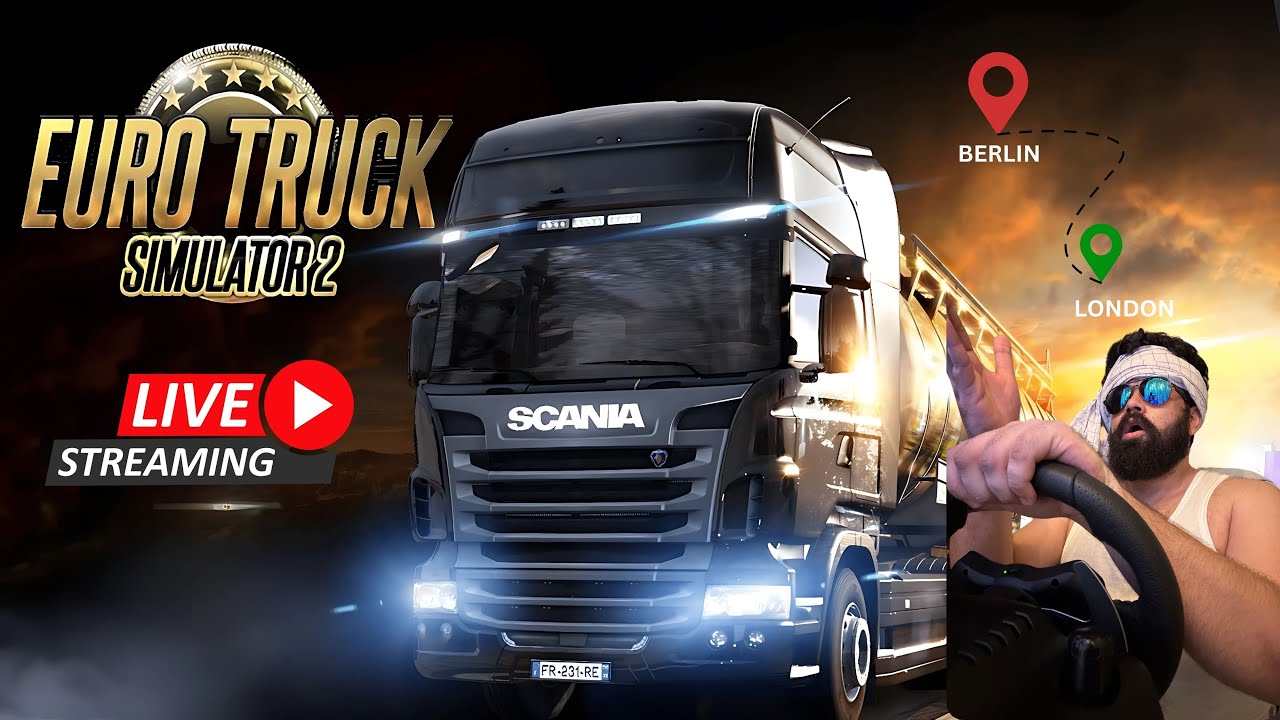 Desi drivers in firangi roads – Berlin to London, truck nahi rocket bana diya!