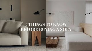 5 Things You Should Know Before Buying Your Sofa | Minimalist Home Furniture | HDB Renovation Tips 5 Things You Should Know Before Buying Your Sofa | Minimalist Home Furniture | HDB Renovation Tips