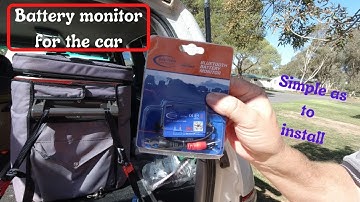 Installing Baintech battery monitor