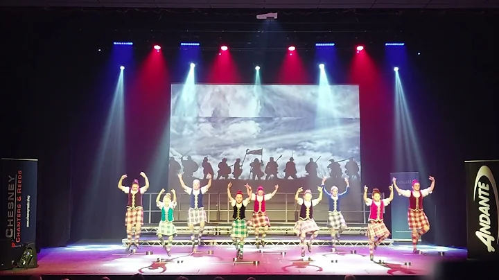 Closkelt 2022 KATHRYN STEWART DANCERS Sword Routine