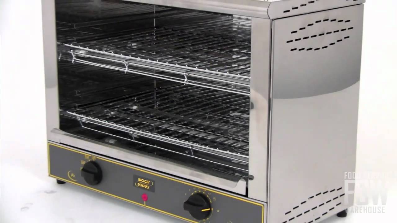 Equipex Commercial Toaster Oven Video (RST 227) YouTube