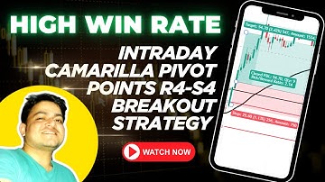 Camarilla Pivot R4-S4 Breakout Intraday Trading Strategy for Stock, Nifty & Bank Nifty | @Stockfyre