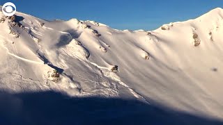 WEB EXTRA: Controlled Avalanche in Switzerland