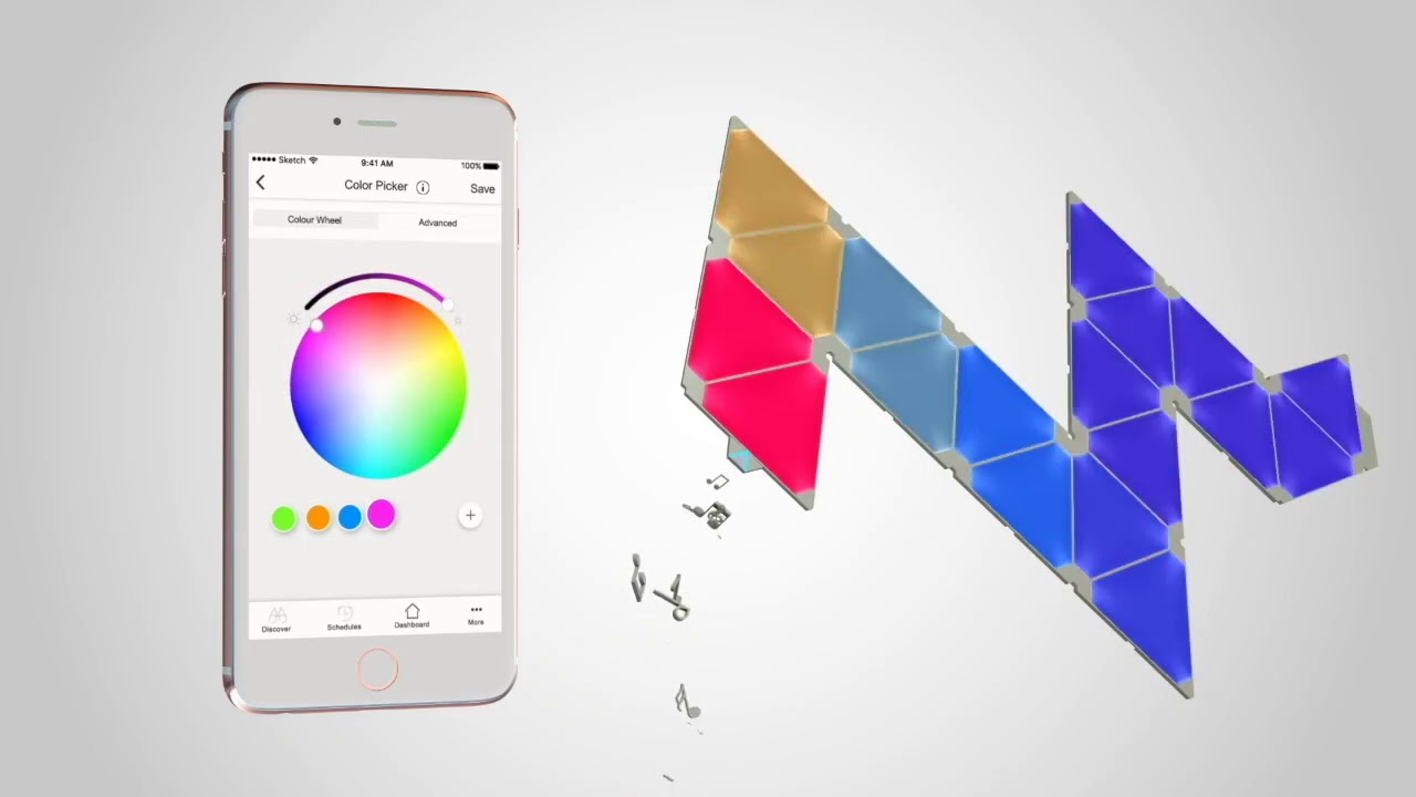 Nanoleaf Smart Glow Board фото 15