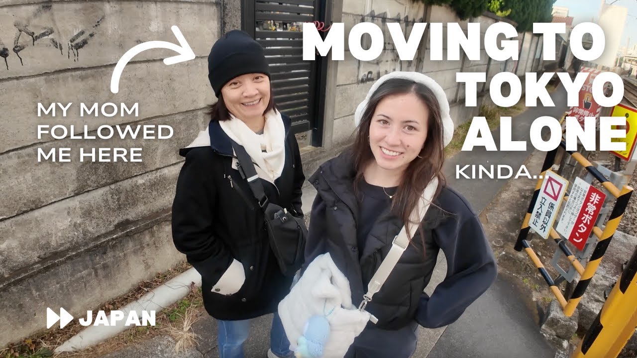 move to japan vlog | shared house tour, apt hunting as a foreigner, travel + first few days in tokyo