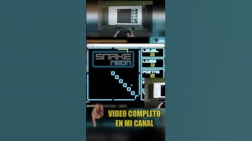 Cómo he programado el juego "Snake Neon"