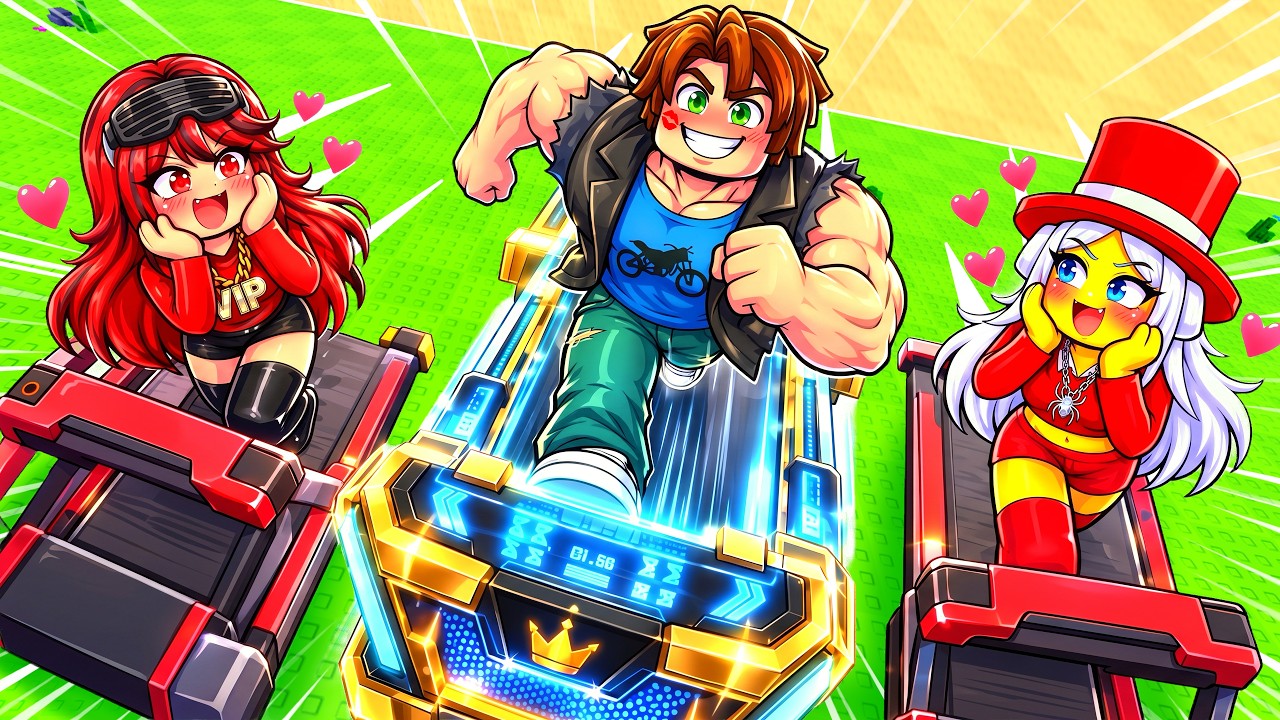 Steal and Egg But I Can Buy CUSTOM TREADMILLS!