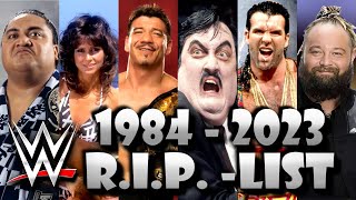 R.I.P. - List of all Dead Wrestlers - WWE Superstars [1984 - 2023]