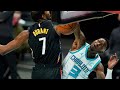 Hornets Defeat Nets! Rozier Dunks Avoids Durant's Chasedown! 2020-21 NBA Season