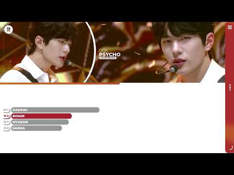 00s 빵빵즈   Psycho Line Distribution Color Coded