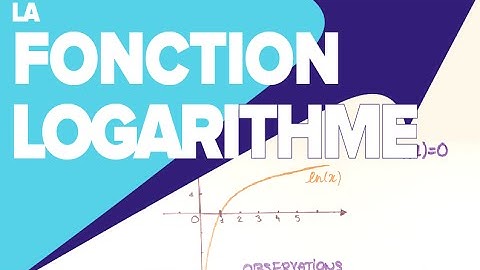 Fonction Logarithme Népérien - Mathrix