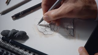 Sketching the 1.5 – 1 CAMÉLIA, 5 ALLURES Collection – CHANEL High Jewelry