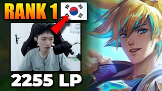 This is how 2255 LP Rank 1 Player Chinese Super Server stomps Korean Players