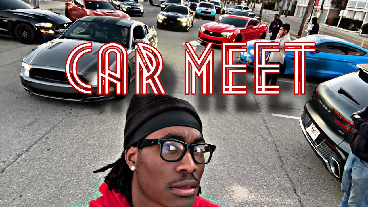 INSANE Street Car Meet Takeover! 🔥🏎️