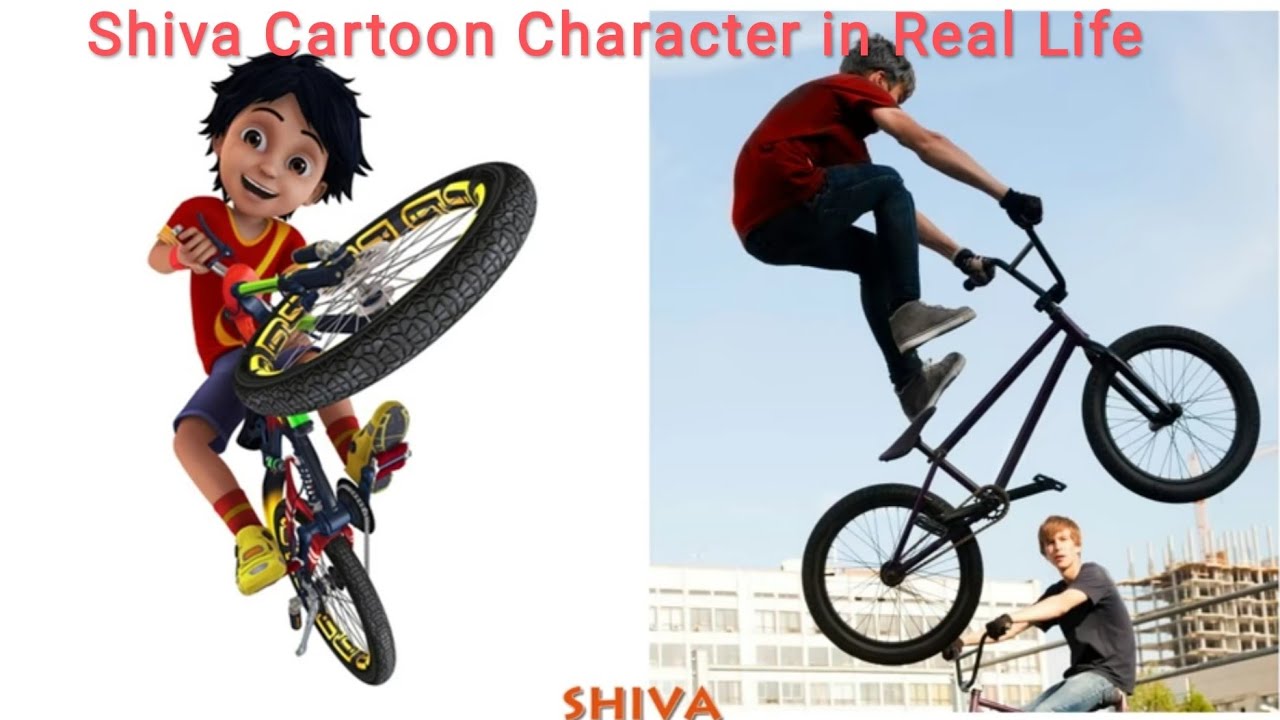 Shiva Cartoon Character in Real Life