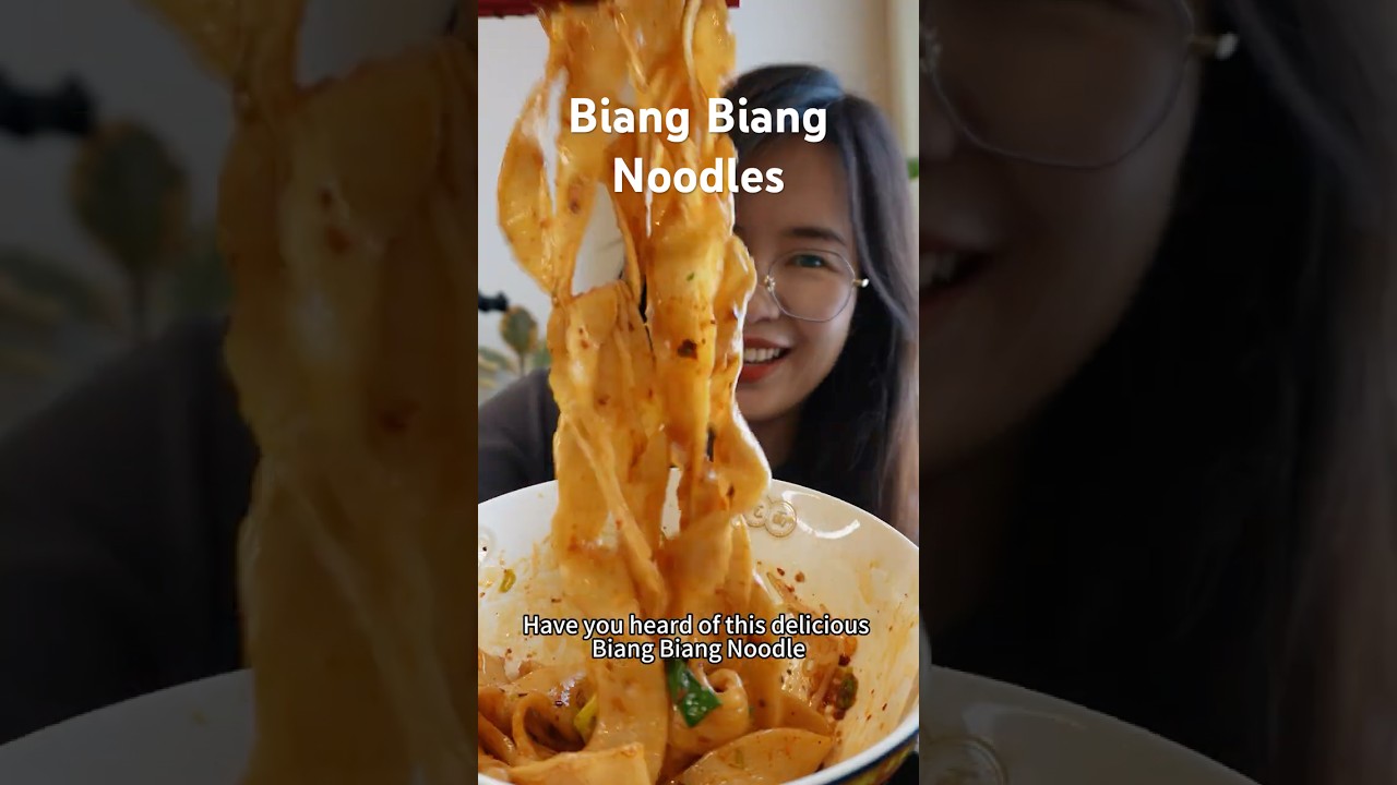 Biang Biang Noodles - Fun and Delicious!! 