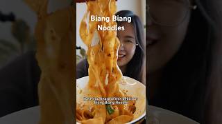 Biang Biang Noodles - Fun and Delicious!! #noodles #cooking #shorts