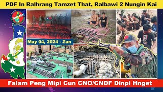 May 04 Zan: PDF In Ralhrang Tamzet That, Ralbawi 2 Nungin Kai. Falam Peng Mipi Cun CNO Dinpi Hnget