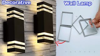 Modern Simple Led Wall Lamp | Up Down Background Wall Light Led | Bedside Wall Led New Dimmable Led