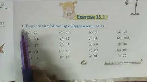 Class-4, Subject-Maths, Video-21, Chapter-15, Part-2, Exercise-15.1, Q1& Q2(a to e) by Mrs Surekha