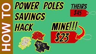 How To Save On Anderson Power Poles #powerpole