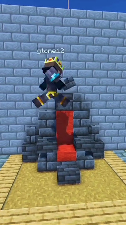 Minecraft 👾 || Crazy Throne 🛡️👑For castle 🏰 || #minecraft #shortsfeed #minecraftshorts #shorts#short