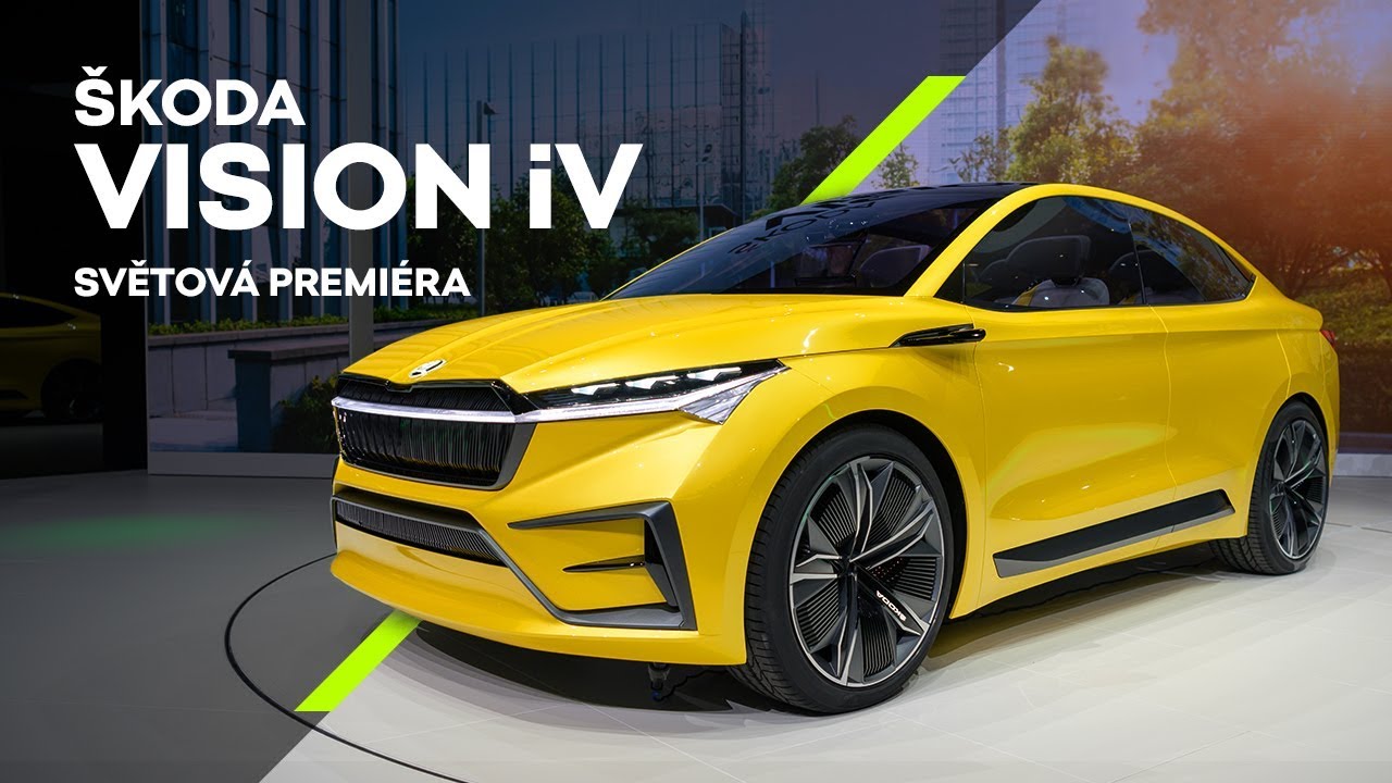 Skoda Vision Iv Svetova Premiera Youtube