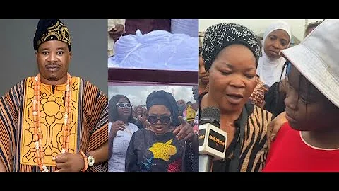 Yoruba movie Actor Murphy Afolabi wife weeps as she remembers him
