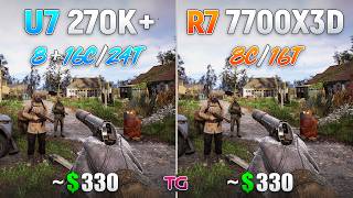 Ryzen 7 7700X3D vs Ultra 7 270K Plus - Test in 10 Games screenshot 5
