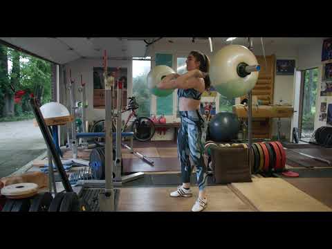 Kinesthesis training for front squat