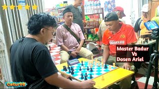Catur ❗ Pecatur sombong di buat kaget dengan langkah badur 😅