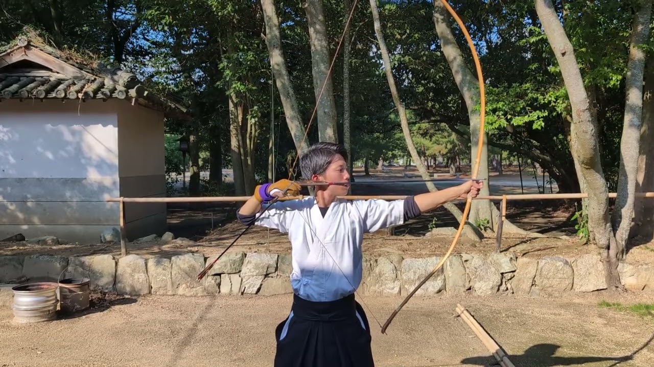 立射二手（正面から）