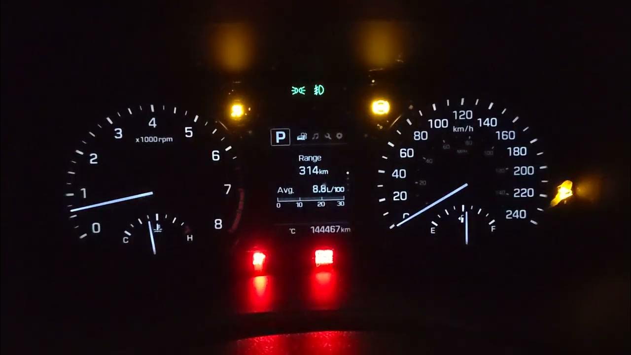 2018 Hyundai Tucson Dash Issue - YouTube