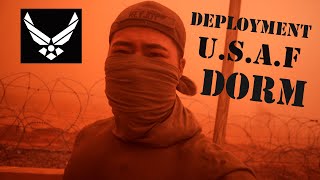 U.S. Air Force Deployment Dorm Tour (Sandstrom) Military Barracks Tour With Security Forces
