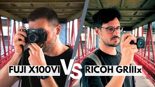 Fuji X100VI Vs. Ricoh GRIIIx  Street Photography Showdown