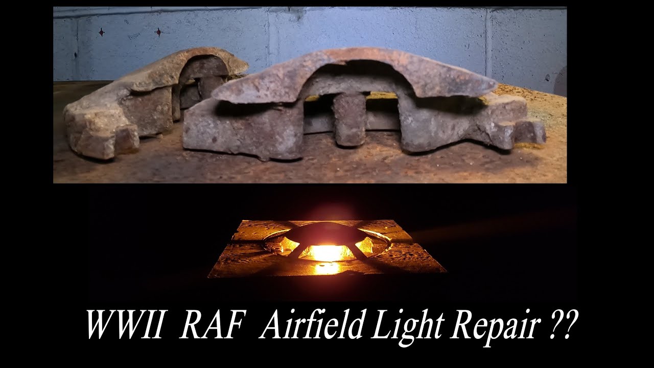 Can We Repair A WWII Airfield Perimeter Track Light ? Part 2