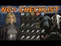 NG+ Checklist - Things to do before NG - Preparing for NG+ - Elden Ring