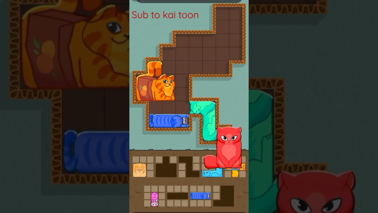 puzzle cats - gameplay walkthrough (iOS and Android) wait for end... 