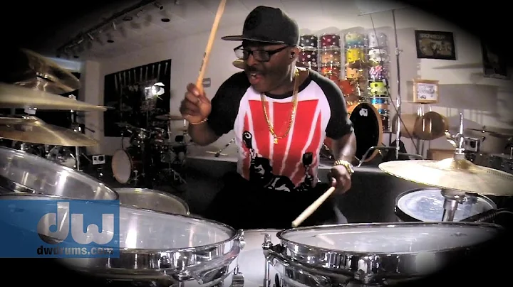 Gerald Heyward plays DW Drums (100% GoPro)