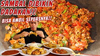 MENU ANDALANNYA AYAM GORENG LENGKET, TP MALAH AYAM KUKUSNYA YANG PALING ENAK!!