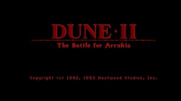 Dune II - Amiga Game Intro