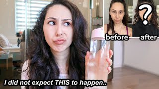 I drank a gallon of water everyday for 1 week and these are my results..