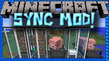 Minecraft Mods: SYNC MOD! TURN INTO YOURSELF & MORE!