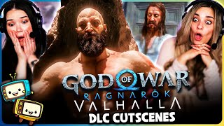 GOD OF WAR RAGNAROK: VALHALLA CUTSCENES REACTION! | Gamers Little Playground