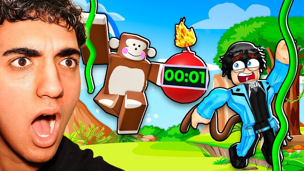 Roblox MONKEY BOMB TAG!