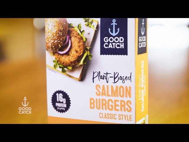 Good Catch Plant-Based Seafood Debuts Salmon Burgers