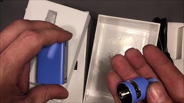Opening a eVic Basic with CUBIS Pro Atomizer from Joyetech