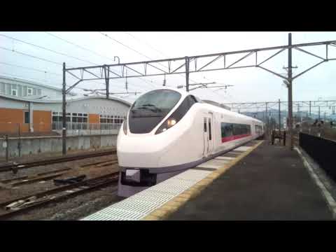 E657系　友部駅通過