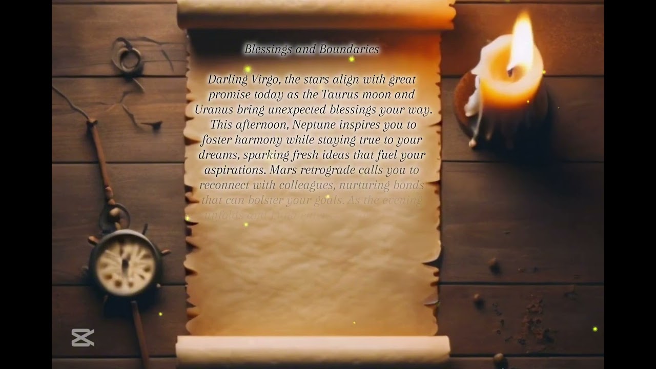 Virgo: Blessings and Boundaries