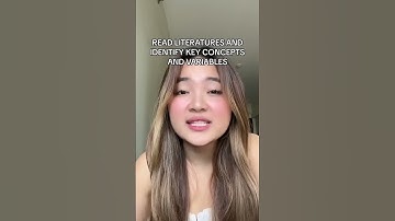 Paano gumawa ng theoretical framework #philippines #thesis #research #researchtips #rrl